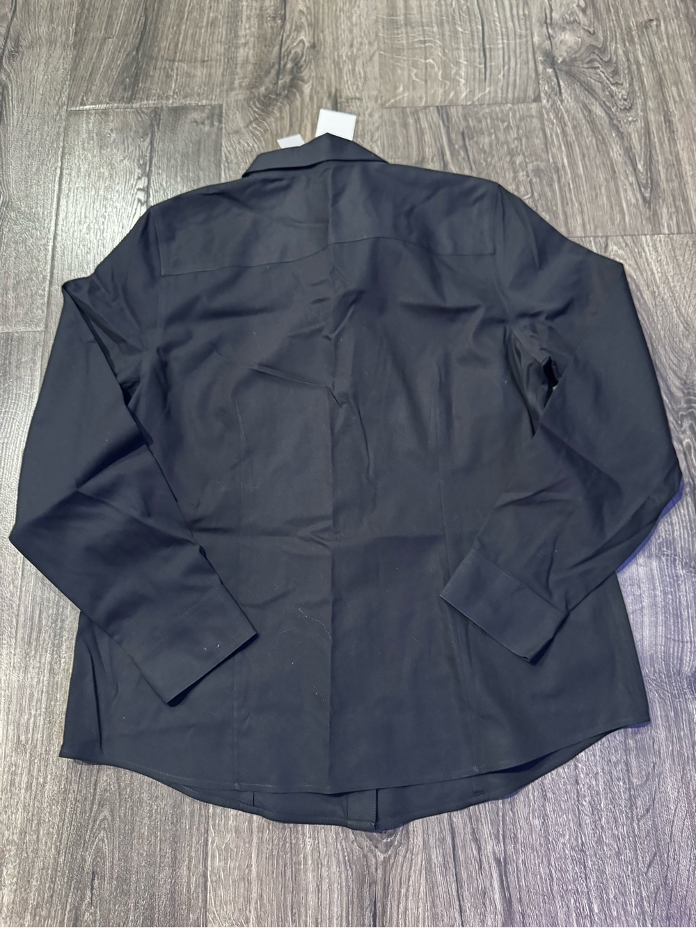 Chico’s Black Long-Sleeve Button-Front Women's Shirt no iron coolmax small - Picture 8 of 8